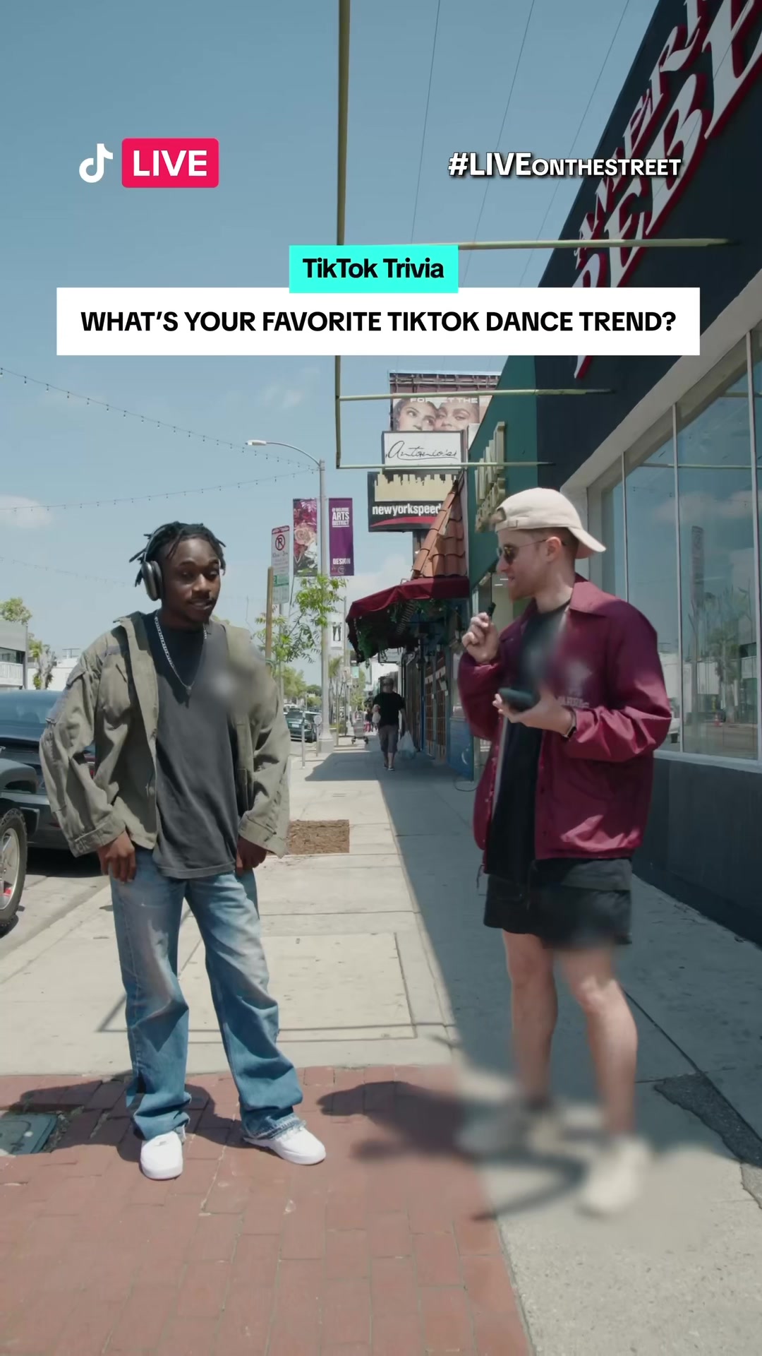Live On The Street, Trivia, clip 1